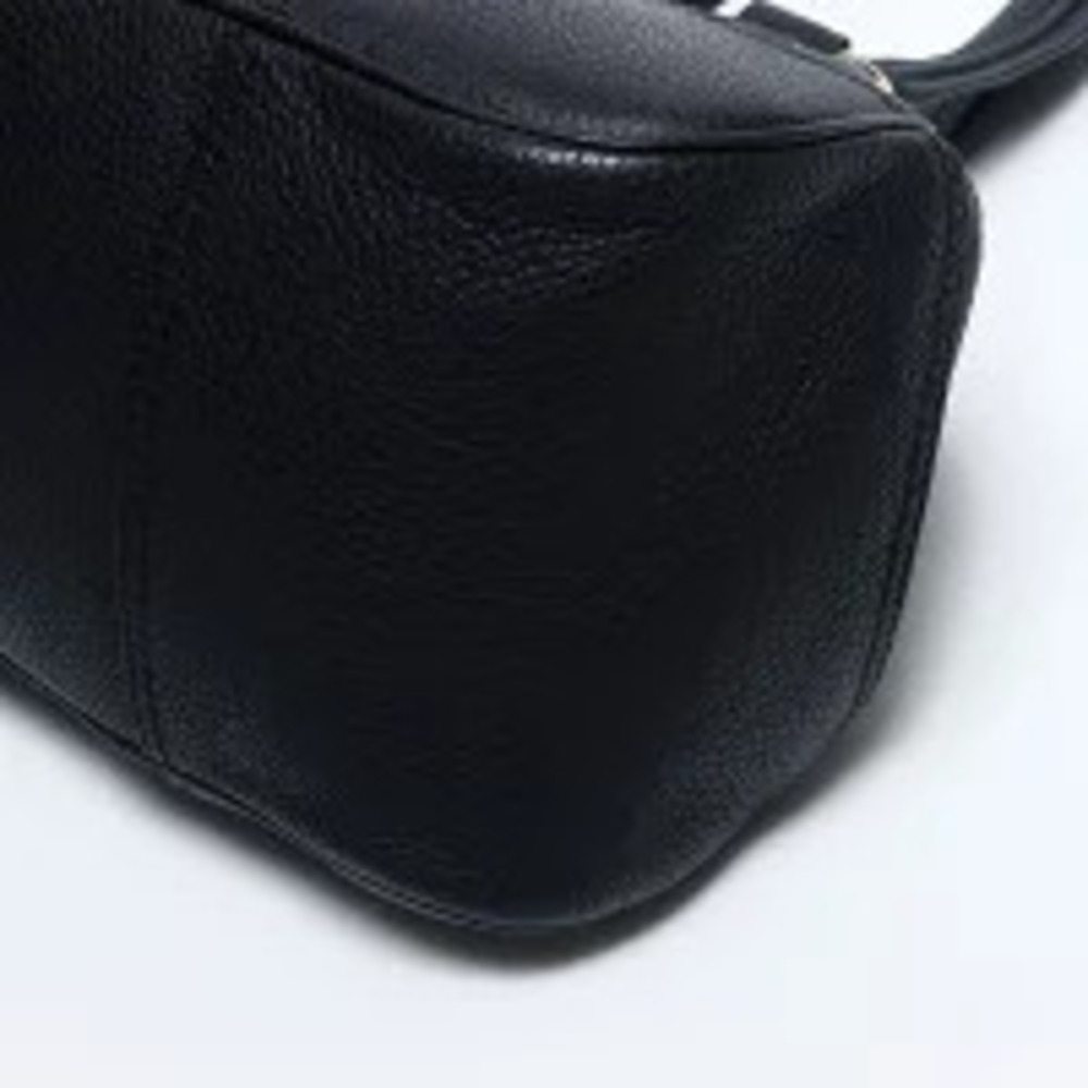 Celine leather shoulder bag clasp closure black - Picture 7 of 13